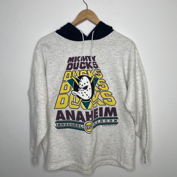 Vintage 1992 Mighty Ducks Hoodie - Picture 1 of 5
